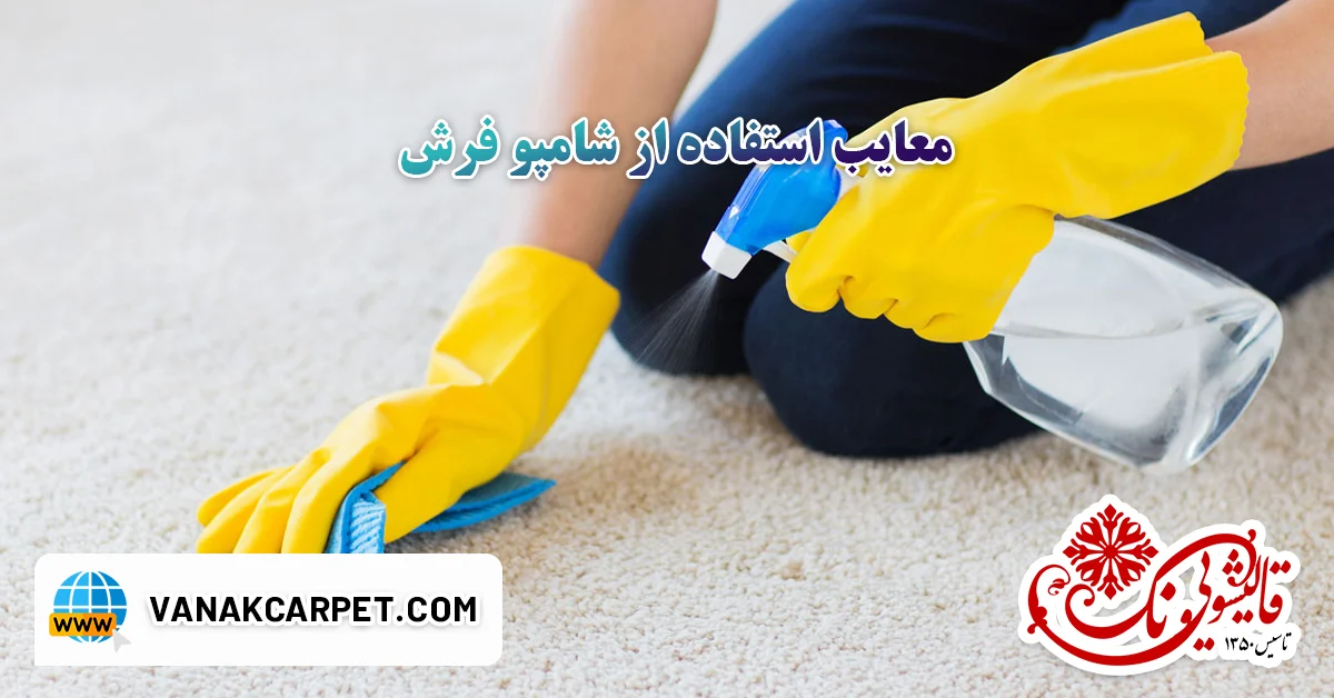 You are currently viewing معایب استفاده از شامپو فرش
